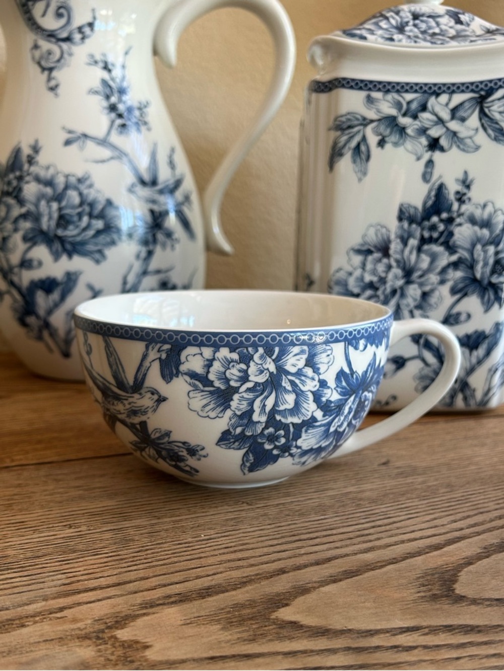 222 Fifth Adelaide Blue Soup Mug